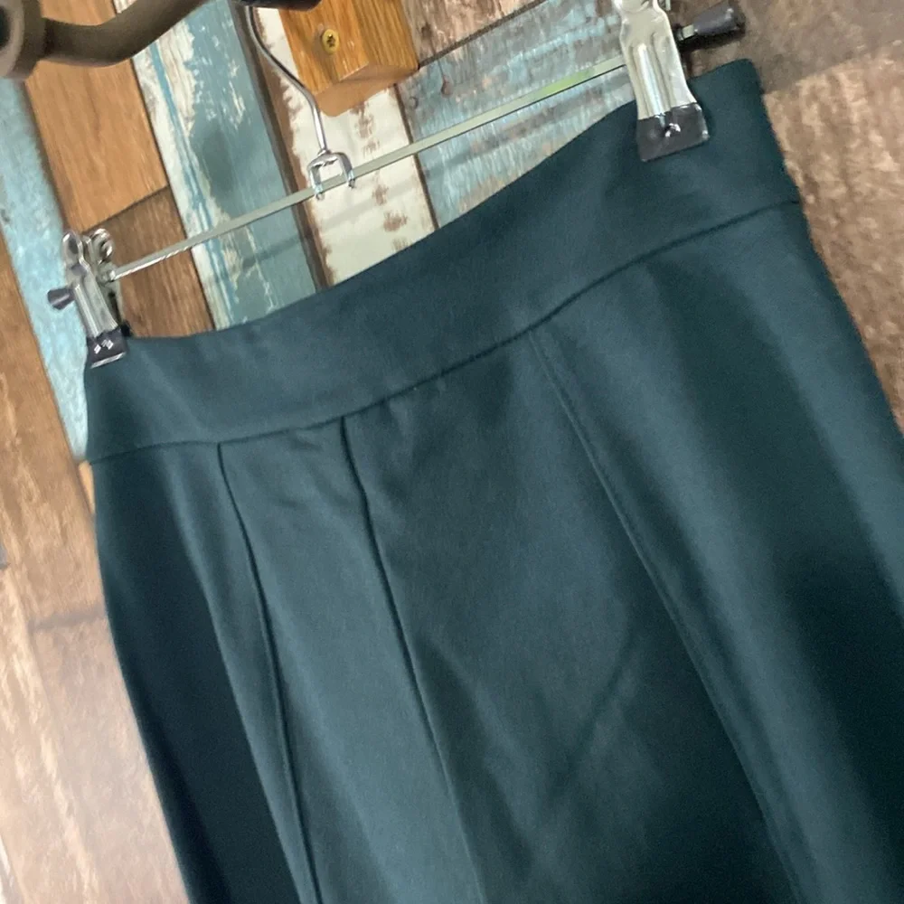 A new day green stretch high waisted flare slacks - Picture 16 of 16